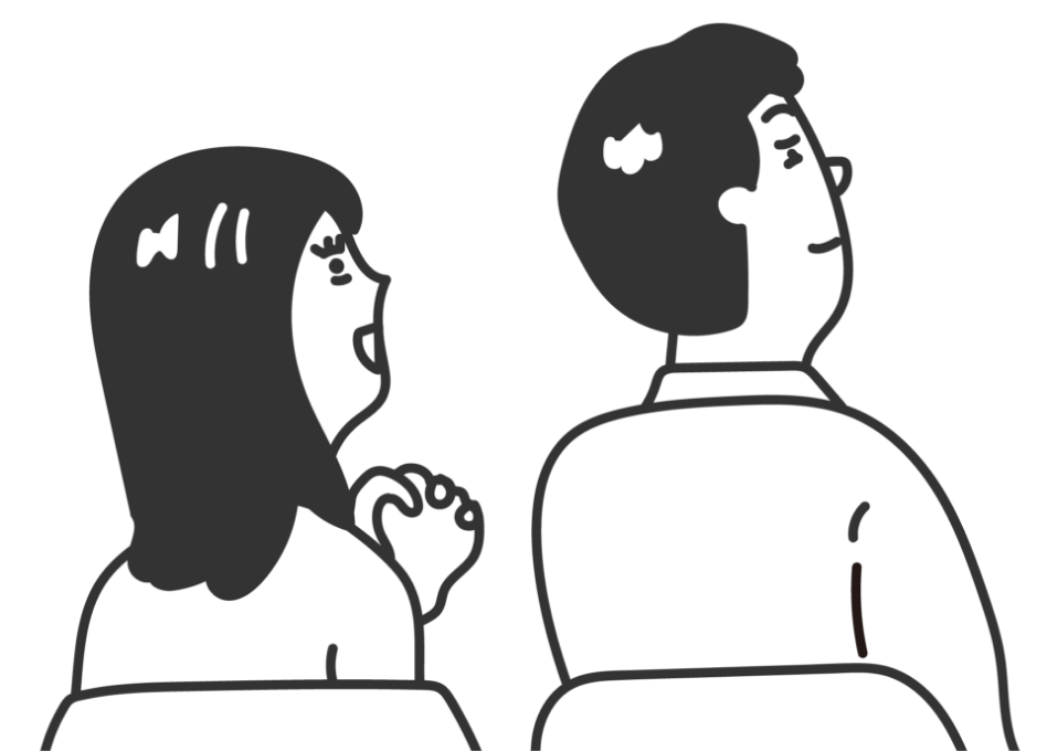 観客のイラスト